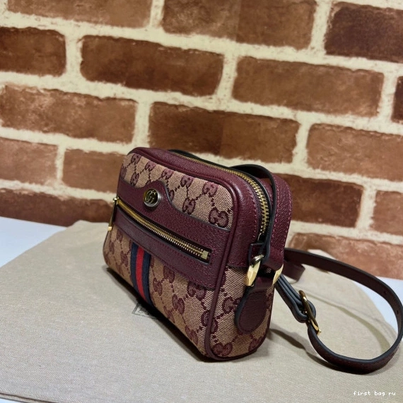 First bag ru Mini Suede GUCCI Bag Ophidia 0726